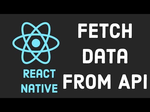 React Native Tutorial 6 Fetch Data From Api Via Http Request