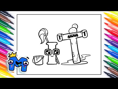 Alphabet Lore coloring pages/Leter I and T/Elektronomia - Summersong 2018 [NCS Release]