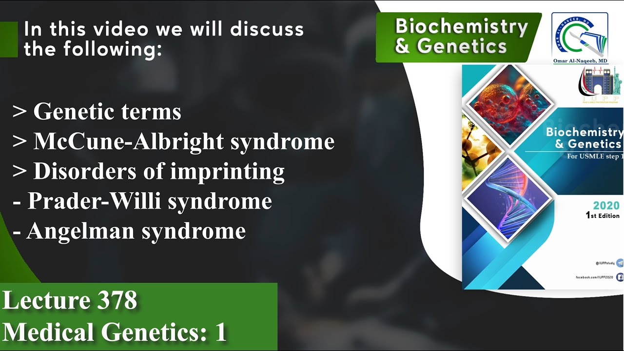 Genetic terms | McCune-Albright syndrome | Prader-Willi syndrome | Angelman syndrome