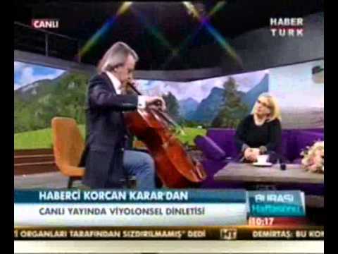 Korcan Karar'dan canlı yayında viyolonsel şovu!