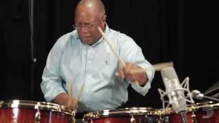 Billy Cobham Drum Solo in the Evans Studio