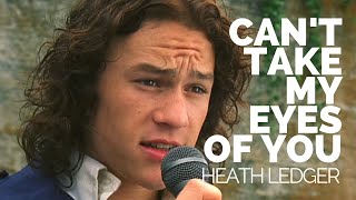 Heath Ledger Sings "can't take my eyes off you".