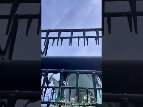 Die verrückteste Herausforderung mit einem Mähdrescher