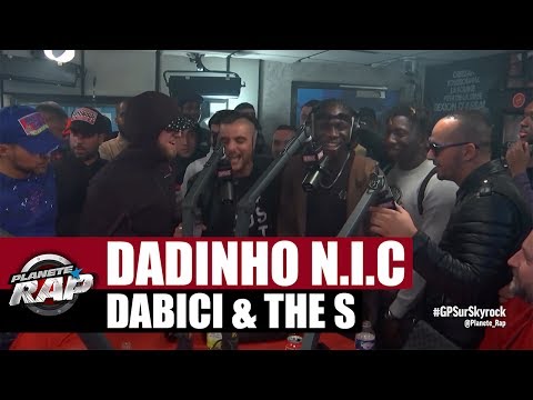 Dadinho, N.I.C, Dabici & The S en freestyle #PlanèteRap