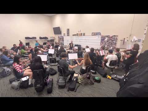 CFHS Orchestra Frozen Practice Video