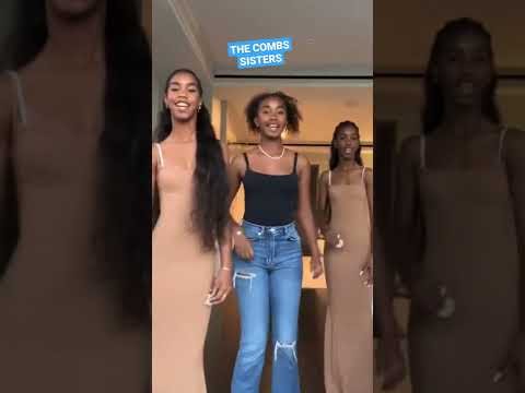 P DIDDY'S DAUGHTERS ARE ALL GROWN NOW| they are so beautiful #combstwins #shorts #pdiddy