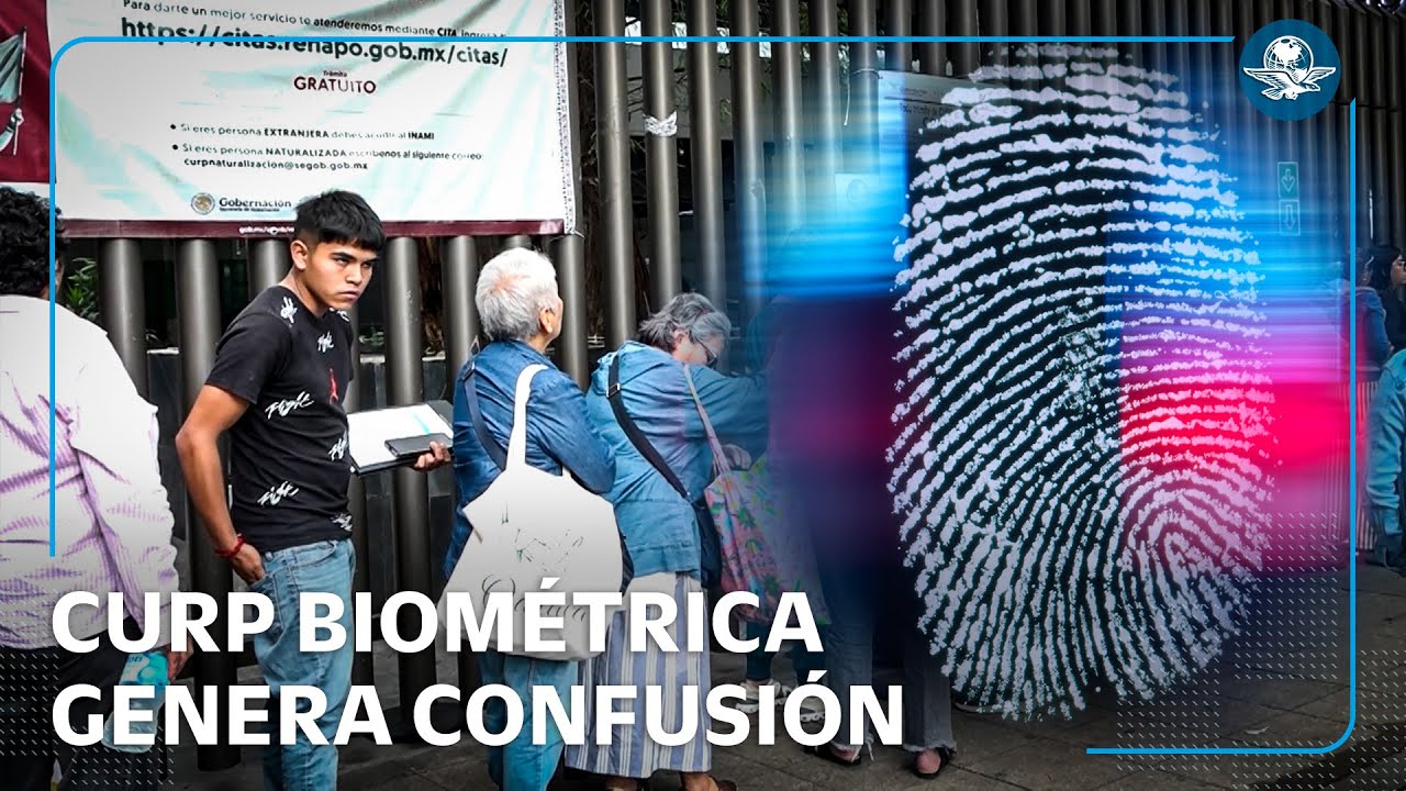 Trámite de CURP biométrica: filas, dudas y quejas ciudadanas