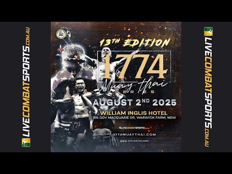 1774 Muaythai Series #13 - Aug 2025 - F5 - Nattapon Malavaichan vs Jason Scott