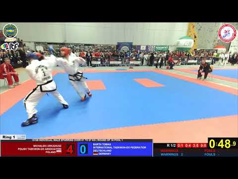 ARKADIUSZ MICHALSKI (POL) VS TOBIAS BARTH (GER) -87KG ITF EUROPEAN CHAMPIONSHIPS 2024 LUBLIN, POLAND