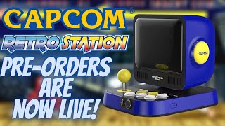 Capcom Retro Station Arcade Mini Console Available for Pre-Order!