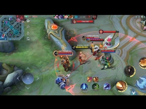 YIN Play First time Highest Damage Mobile Legend Bang Bang ☺️