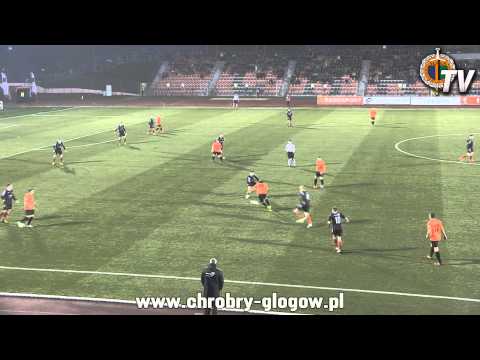 28.03.2015 skrót meczu Chrobry Głogów - Bytovia Bytów 0-0