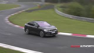 2022 Volkswagen ID 4 coupe spy video