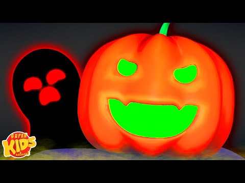 Monster In The Dark | Scary Nursery Rhymes for Children | Halloween Songs with Super Kids Network