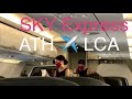 Flying the Greek Budget Airline SKY Express for the 1st Time |  A320neo | Flight Athens - Larnaca