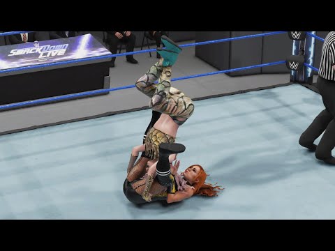 WWE 2K19 - FLORIANE VS BECKY LYNCH | SmackDown Live