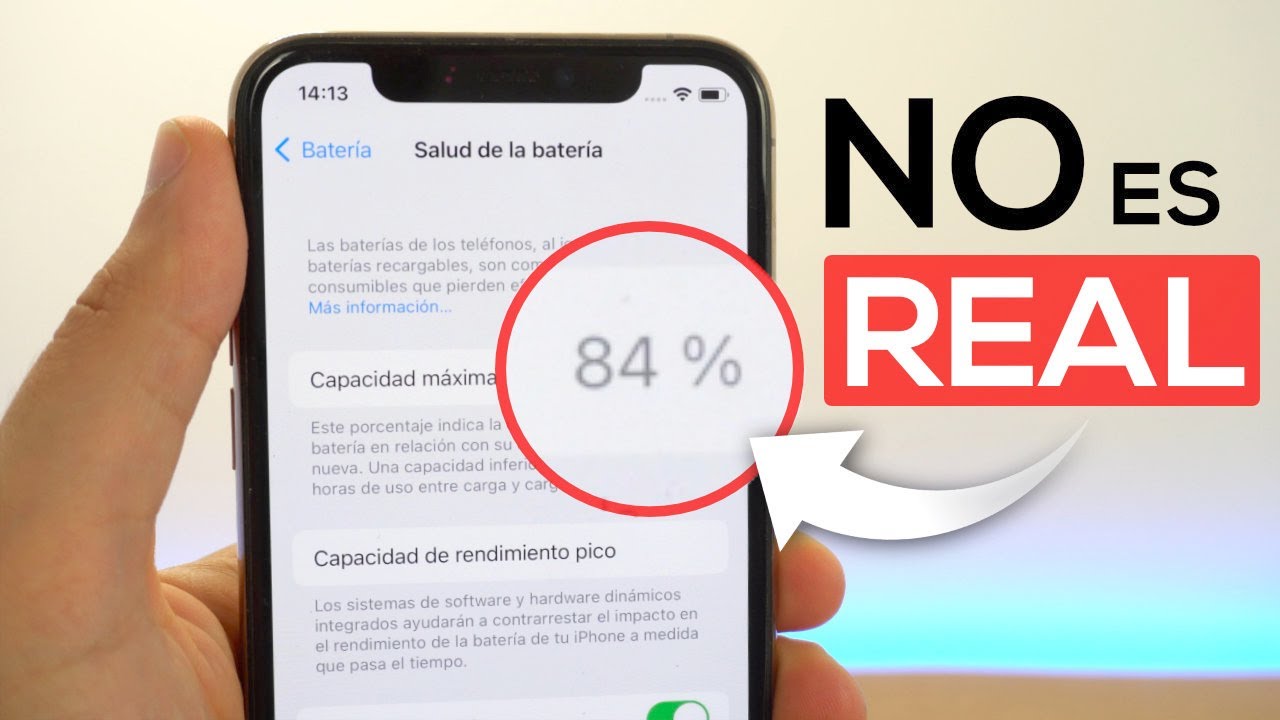 Cómo calibrar la SALUD de BATERIA en iPhone 🔋 Y por qué baja tan rápido...