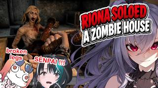 Riona Took Down A Whole Zombie House On Her Own [Hololive 7 Days to Die]  [響咲リオナ]