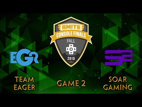 SMITE Console League Fall Finals Day 3 - Team Eager vs. SoaR Gaming (Game 2)