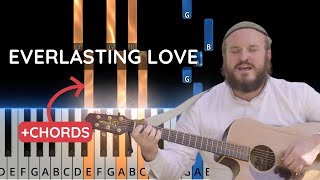 Everlasting Love by Shlomo Katz. Easy Piano tutorial with chords