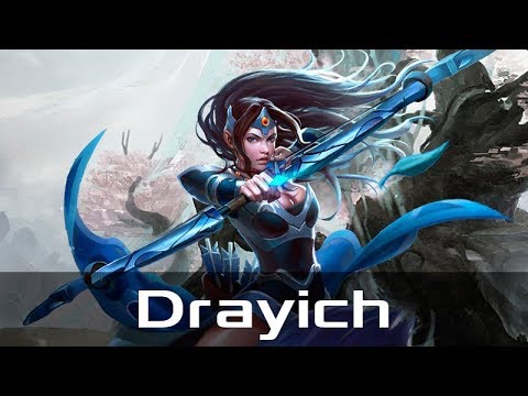 Drayich — Mirana, Mid Lane (Mar 8, 2018) | Dota 2 patch 7.10 gameplay