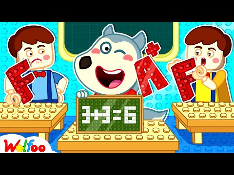 NEW | Only Wolfoo in All Lego School?! - Lego School Adventure | Wolfoo Channel | Kids Cartoon