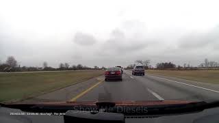 How to deal with left lane hogs/gasser road rage 🔴 DIESEL STYLE