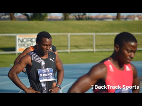 Clarence Munyai wins Newton Classic ShootOut 150m in 15.13 seconds