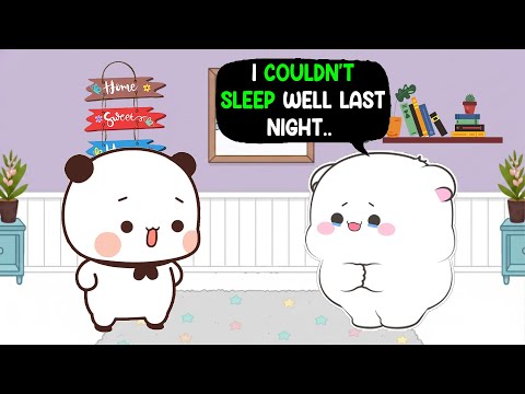 TIRED MORNING 😴☀️ Bea Explains to Bubu 😌 | Bubu Dudu | Peach Goma #BDJ481