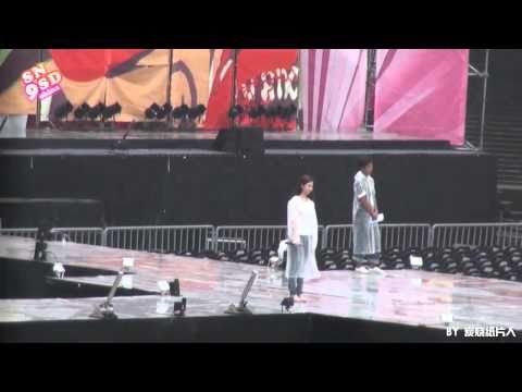 [Fancam] 100911 Seohyun SNSD & Kyuhyun SJ - Rehearsal @ SM TOWN 2010 Shanghai