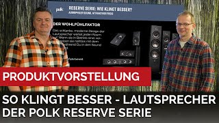 So klingt besser - Wir stellen die Polk Reserve Lautsprecher vor. #heimkinolautsprecher #dolby