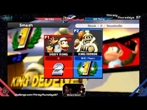Big Juicy (Diddy, DK) vs SHC Flurry (King Dedede) - WR1