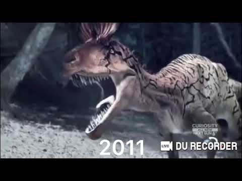 Evolution of Cryolophosaurus 2005-2021