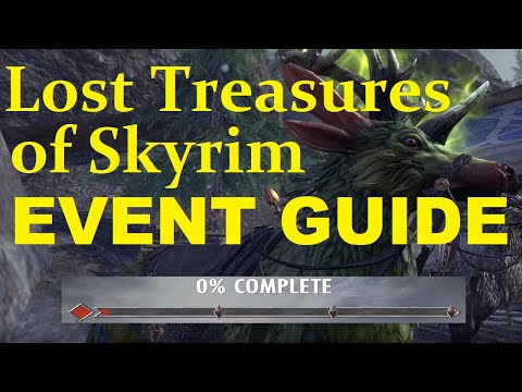 ESO Lost Treasures of Skyrim EVENT Guide! - (Rewards!) Elder Scrolls Online