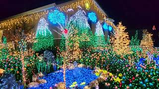 Christmas Light House  in Atwater,  California 2022 🎄  #Christmas 2022