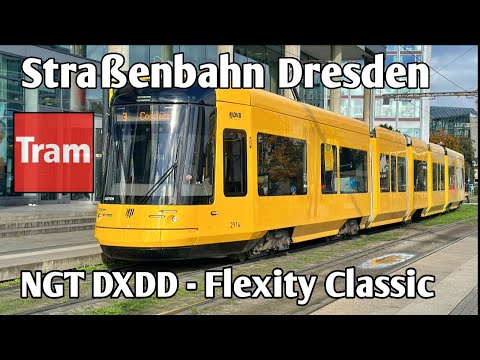 Straßenbahn Dresden - Baureihe NGT DXDD | DVB 2023