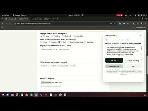 Item video thumbnail