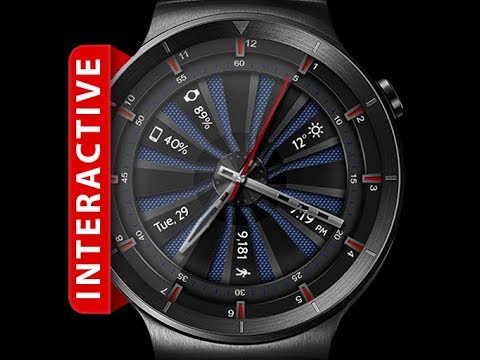 Mesh Turbine HD Watch Face Video
