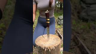 Download lagu Pretty WOMAN knows how to handle a knife🔪 #camping #survival #bushcraft #outdoors mp3 Download lagu Pretty WOMAN knows how to handle a knife🔪 #camping #survival #bushcraft #outdoors mp3