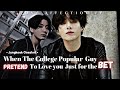 Jungkook Oneshot ff || When the college popular guy pretended to love you just for the bet