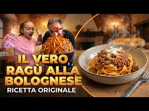IL VERO RAGÙ ALLA BOLOGNESE (ricetta ufficiale) Finale specialissimo con mia figlia ❤️