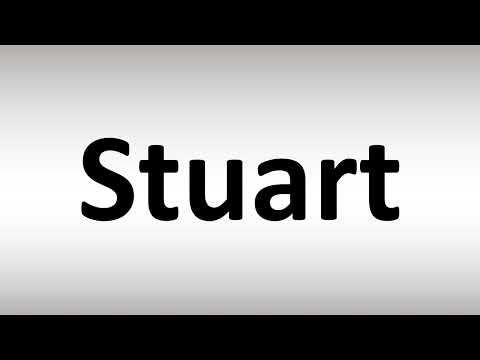 How to Pronounce Stuart