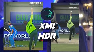 How To Edit Cricket Vedio |XML FILE | 4K HD Cricket Vedio Editing