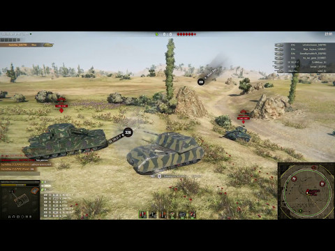 Maus 250k blocked damage in a Training room