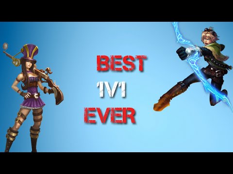 Best 1v1 ever | Caitlyn vs Ezreal