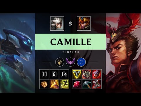 Camille Jungle vs Jarvan IV - EUW Master Patch 25.S1.3