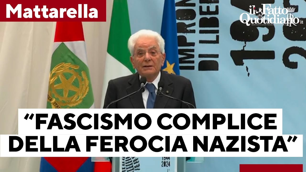 Mattarella alle celebrazioni in Carnia: “Il fascismo era complice della ferocia nazista"