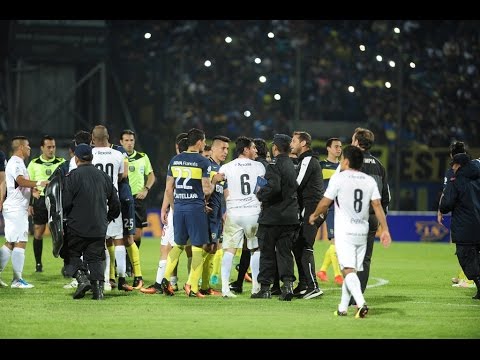 Polemico final  - Amistoso Internacional Boca 2 - 2 Olimpia