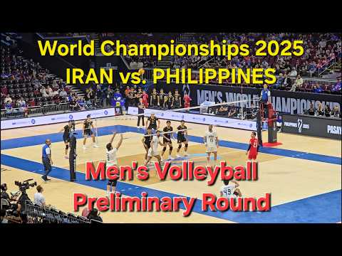 Iran vs. Philippines, World Championship 2025, Men's Volleyball, Preliminary Round, Sept 18, 2025