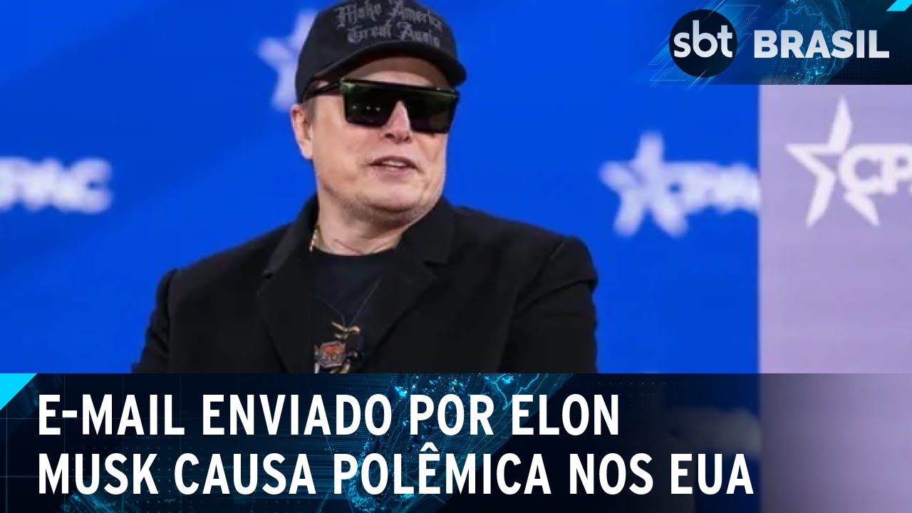 Principais agências dos EUA orientam funcionários a ignorarem ordem de Musk | SBT Brasil (25/02/25)